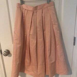EUC Pink Banana Republic Pleated Skirt